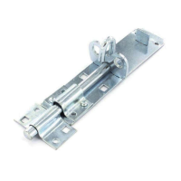 SECURIT PADLOCK BOLT ZINC PLATED 150MM