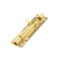 SECURIT BRASS DOOR BOLT 1" WIDE 75MM