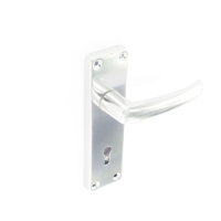 SECURIT ALUMINIUM LOCK HDLS BRIGHT 150MM