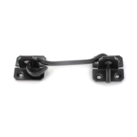 SECURIT WIRE CABIN HOOK BLK 100MM