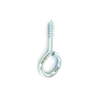 SECURIT SCREW EYE ZINC PLATED 25MM X 4