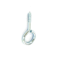 SECURIT SCREW EYE ZINC PLATED 30MM X 6