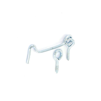 SECURIT GATE HOOK AND EYE ZINC PLATED 75MM