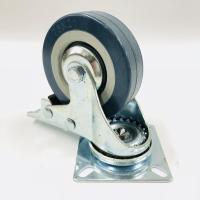 MARKUP 3" GREY CASTOR WHEEL SWIVEL WITH BRAKE