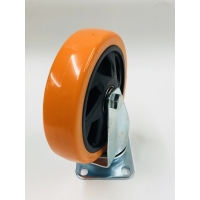 MARKUP 5" ORANGE CASTOR WHEEL SWIVEL