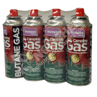 4 PACK BUTANE CAMPING GAS CANISTER