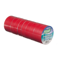 ULTRATAPE RED 20M PVC TAPE (10RLS)