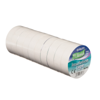 ULTRATAPE WHITE 20M PVC TAPE (10RLS)