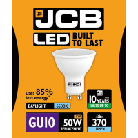 JCB GU10 LED 5w (50w) 370lm DAYLIGHT- 6500K (W)