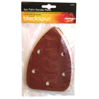 BLACKSPUR 6PC PALM SANDER PADS