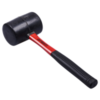 AMTECH 32 OZ FIBREGLASS HANDLE RUBBER MALLET