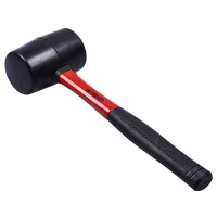 AMTECH 16 OZ FIBREGLASS HANDLE RUBBER MALLET