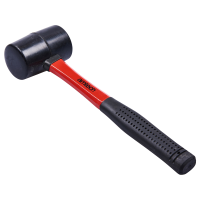 AMTECH 8 OZ FIBREGLASS HANDLE RUBBER MALLET