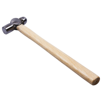 AMTECH 4OZ BALL PEIN HAMMER- WOODEN HANDLE