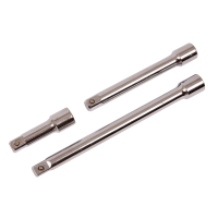 AMTECH 3PC 1/2" DRIVE EXTENSION BAR SET