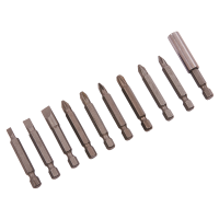 AMTECH 10pc POWER BIT SET