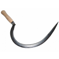 ATKINSON WALKER 16" SICKLE WITH WOODEN HANDLE