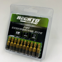 RECKTO 10PC PH1 DRIVER BITS