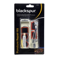 BLACKSPUR BIKE PUNCTURE REPAIR KIT