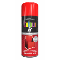 COLOUR IT 400ML SPRAY PAINT- CRIMSON RED GLOSS