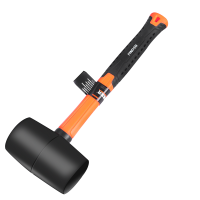 FINDER 32 OZ FIBREGLASS HANDLE RUBBER MALLET