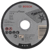 BOSCH STD 115 X 1 X 22.23mm INOX THIN CUTTING DISC (BINOX)
