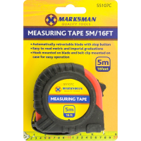 MARKSMAN 5M TAPE MEASURE