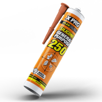 XPRO GENERAL PURPOSE SILICONE SEALANT- BROWN