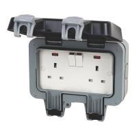 BG DOUBLE SWITCHED 13AMP OUTDOOR SOCKET IP66 DP