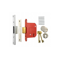 ERA FORTRESS 5 LEVER 3" DEADLOCK CHROME (D/BLISTER)