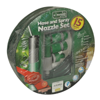 KINGFISHER 15M HOSE AND SPRAY NOZZLE SET