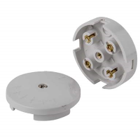 SELECTRIC 5A 4 TERM WHITE JUNCTION BOX