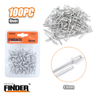 FINDER 4.8MM POP RIVETS (100 PACK)- 195278