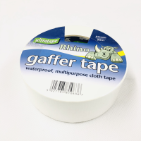 ULTRATAPE 2" (50mm) X 50M WHITE GAFFER/ CLOTH TAPE