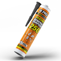 XPRO GENERAL PURPOSE SILICONE SEALANT- BLACK