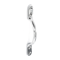SECURIT CHROME SASH HANDLE - 125MM