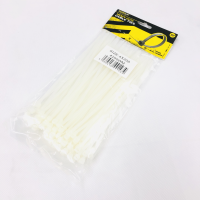 MARKUP 100PC 4 X 200MM WHITE CABLE TIES
