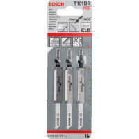 BOSCH 3PK HCS JIGSAW BLADE SET- T101BR