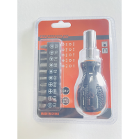 MARKUP 10-IN-1 STUBBY SCREWDRIVER AND BIT SET