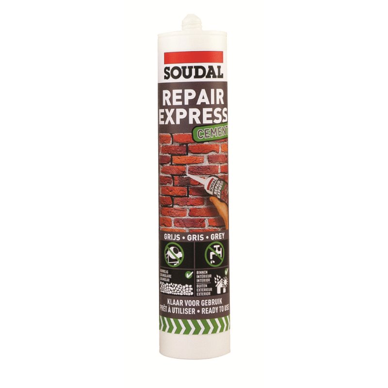Soudal Repair Express Cement- Grey | Mark up Wholesale