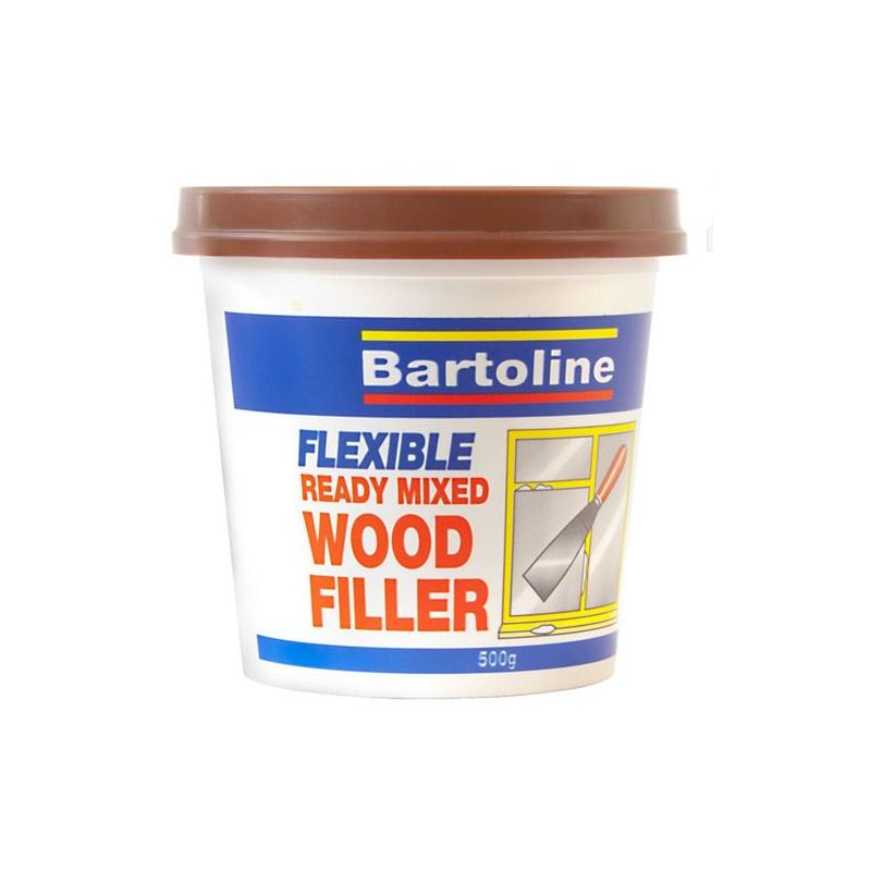 BARTOLINE 500G BROWN WOOD FILLER Mark up Wholesale