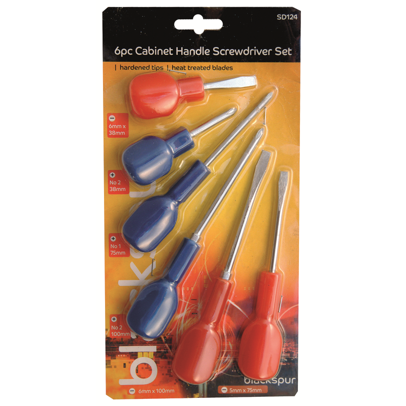 BLACKSPUR 6PC SCREWDRIVER SET Mark up Wholesale