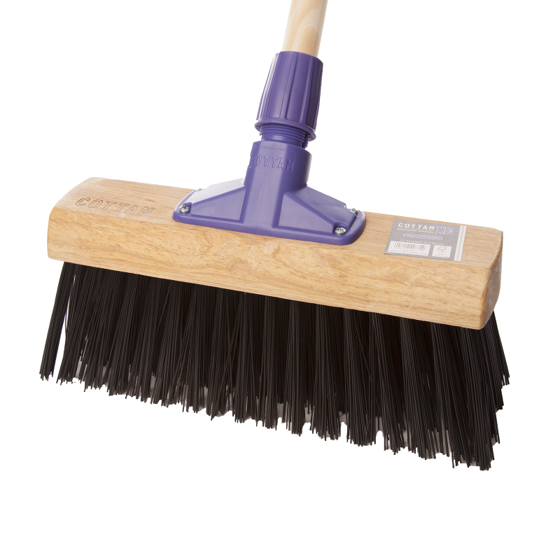 Cottom 13" Plastic Builder's Yard Brush Head Mark up Wholesale