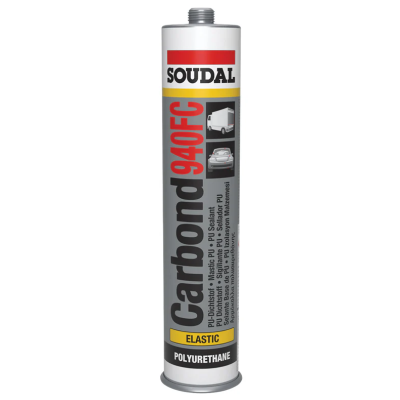 SOUDAL 940FC CARBOND AUTOMOTIVE ADHESIVE - BLACK