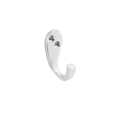 SECURIT 2PC 50MM ROBE HOOKS CP